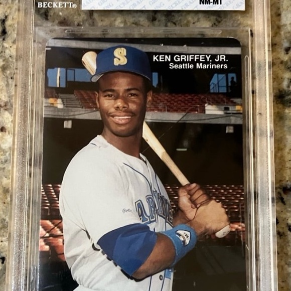 1990 Mother’s Cookies Ken Griffey Jr 1992 #3 BGS 8 - Picture 2 of 4